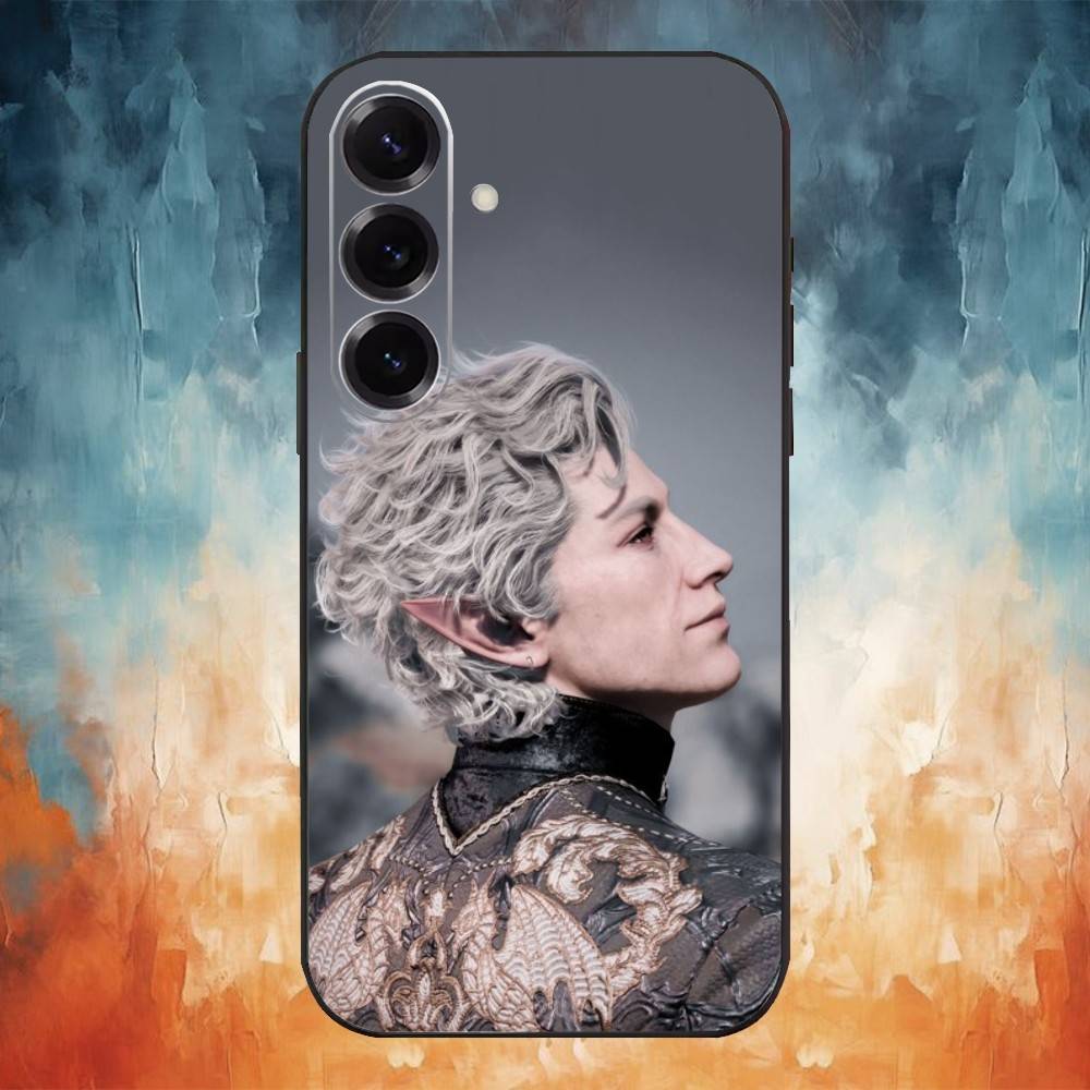 

Astarion B-BaldursS Game Phone Case For Samsung Galaxy A73,A72,A71,A70,A53,A52,A51,Others Soft Black Cover Samsung a52