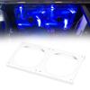 12cm Metal Fan Raising Bracket Elevates Cooling 15mm For Enhances Airflow In Gaming PC And Workstations