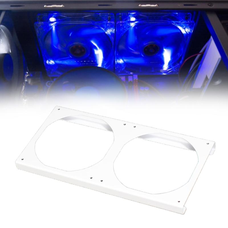 12cm Metal Fan Raising Bracket Elevates Cooling 15mm For Enhances Airflow In Gaming PC And Workstations