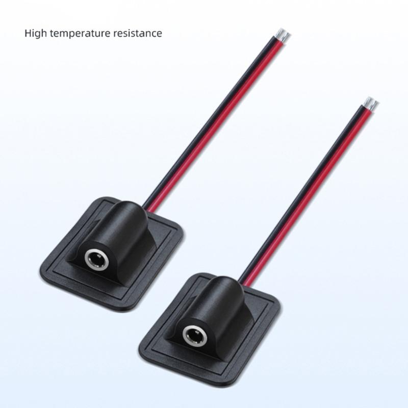 High Temperature Resistance of 200℃ USB Female Extension Power Cables Cord Suitable for LED Lighting & Fan Applications