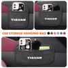 W130For Volkswagen VW Multiuse Car Storage Bag Hanging Door Side Stowing Pocket GOLF 4 5 6 7 MK4 MK5 MK6 MK7 MK1 Mk2 2016 2017 BDIU1