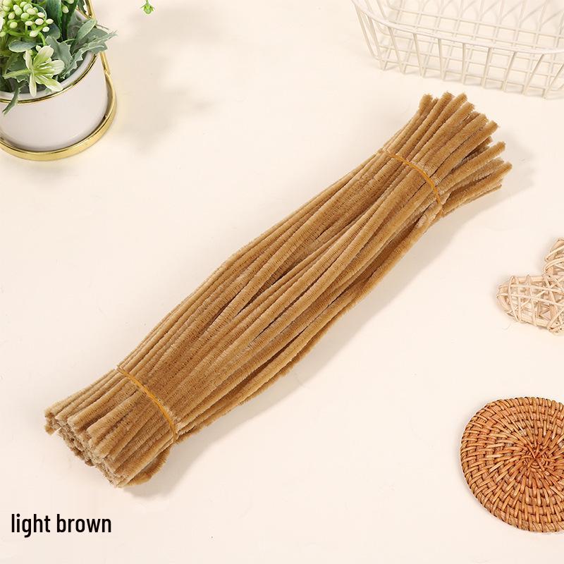 Twist Sticks: Encrypted Macaron Color Chenille Stems for Creative Parent-Child Handmade Crafts