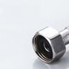 Faucet accessories 2PCS 60cm stainless steel nylon braided hose bathroom heat-resistant faucet basin sink kitchen hose G1/2 G3/8
