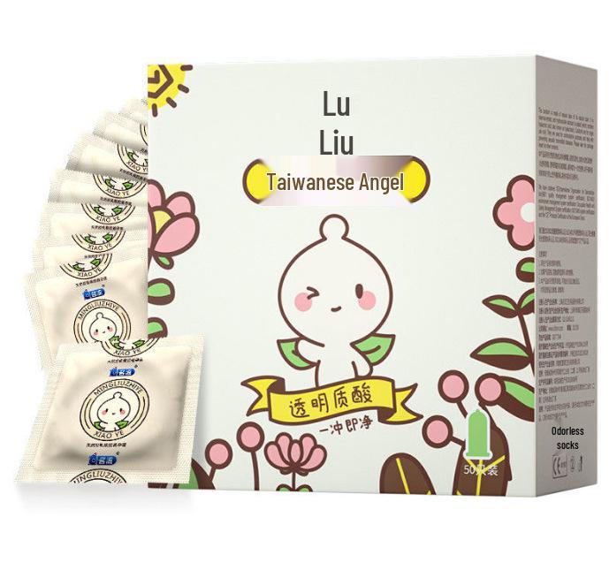 "Celebrity Night Extra-Large Condoms: Oil & Water-Friendly, 50/100pcs Angel Leaflet"