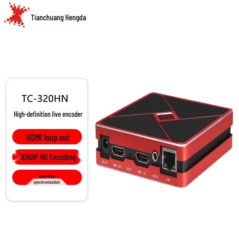 

TCHD Video TC-320HN HD Live Stream Encoder