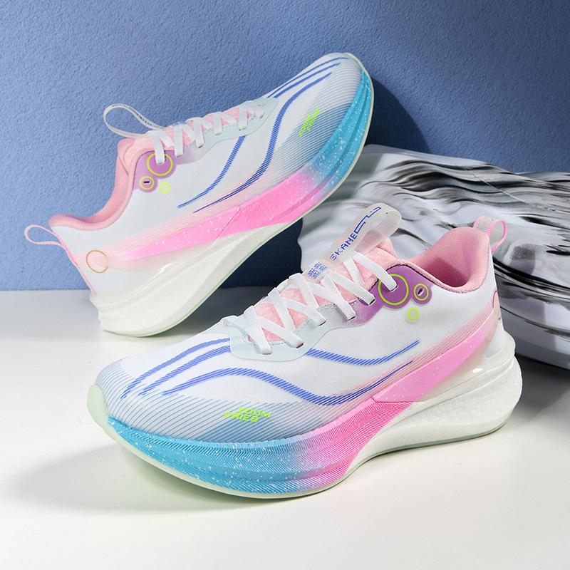 

Rotating button strap colorful running shoes sneakers couple primary and secondary school students teenagers older children sneakers 44