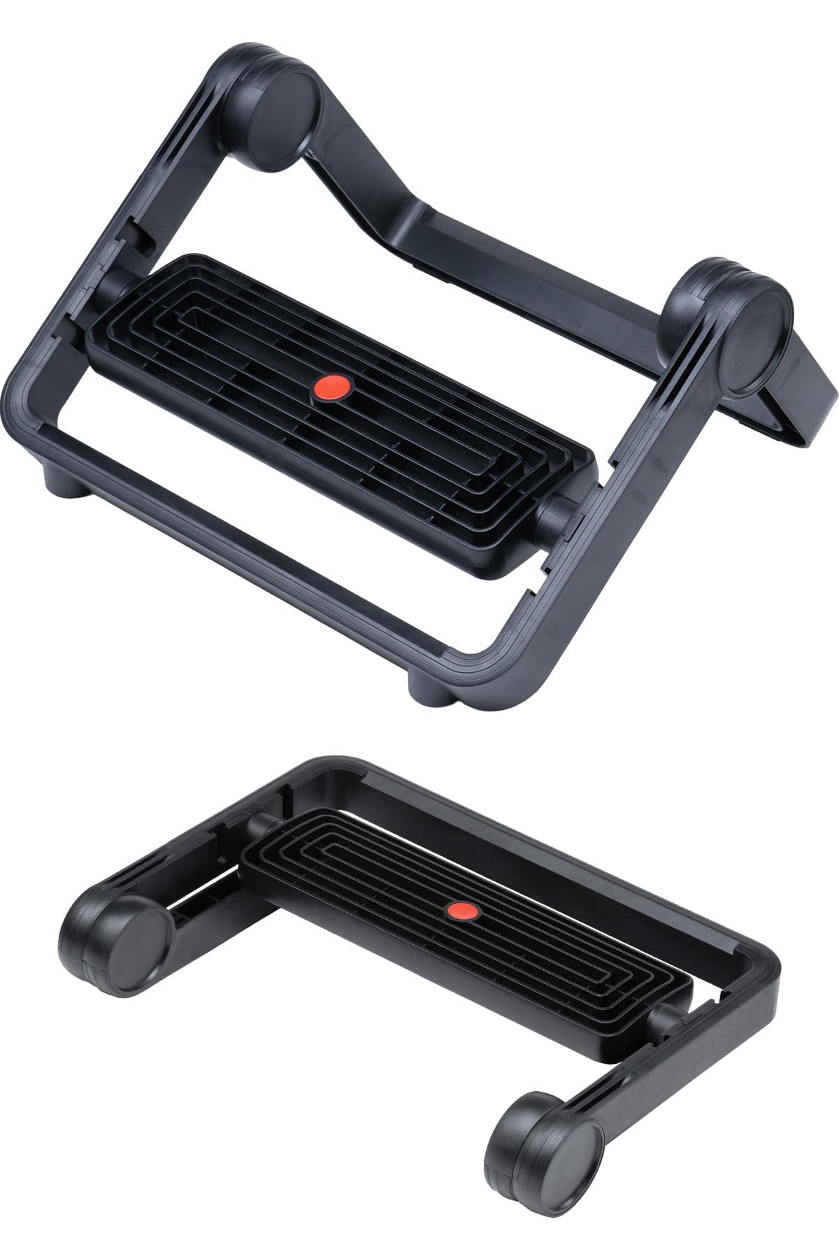 

Sanwa Direct 3 высоты Бесконечный 10 кг Вес Подстольная подставка для ног, Складная, Настройки, Угол, Вместимость, 100-FR022 чёрный