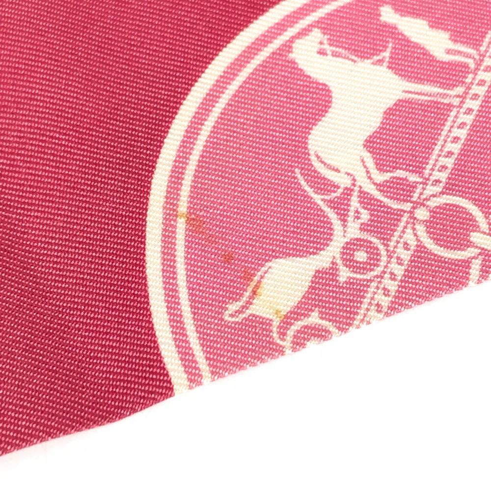 Hermes Twilly Scarf Silk Pink
