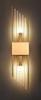 Slash - Large Crystal Wall Lamp 50cm, 2xE14, Gold, Brass