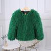 Fashion Luxury Cropped Faux Fur Coat Women's Winter Ins Hot Fluffy Short Faux Fur Jacket Street Style Warm Outwear