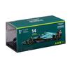 Bburago 1:43 2023 F1 Aston Martin 14# Fernando Alonso 18# Lance Strulovitch Alloy Luxury Die Casting Car Model Toy Series