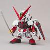 SD Gundam EX Standard 007 Mobile Suit Gundam SEED Astray Astray Red Frame Vorgefärbtes Kunststoffmodell