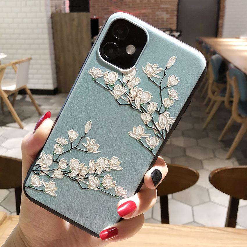 3D Relief Phone Case For Tecno Camon 19 Camon19 Pro Neo Case Floral Silicon Cover For Tecno Camon 19 Neo Case 2022 Fundas Coque