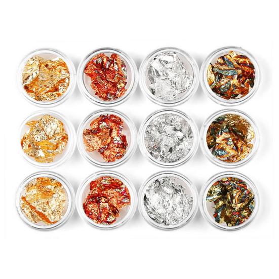 

4 цвета блестящий дизайн ногтей переводная наклейка наклейка DIY дизайн ногтей фольга для ногтей