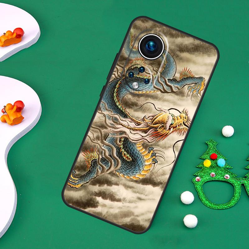 

Чехол с китайским драконом для Honor Magic 7 Pro 6 5 50 70 90 200 Lite X9b X9a X8a X8b X7a X6a X8 X9 X9c Honor Magic5 Pro
