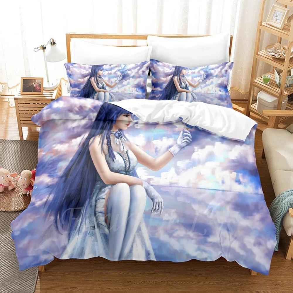 3D Anime Honkai Impact 3Rd Bedding Set Printed Decorative 2/3Pcs Duvet Cover Set Bedclothes Quilt Cover Home For Aldult Kid Teen
