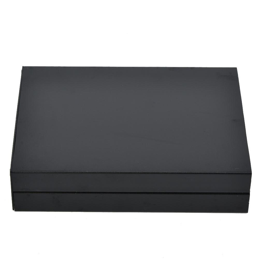 Aluminum Electronic Project Box Black PCB Aluminum Box Aluminum Enclosure  Instrument Cooling