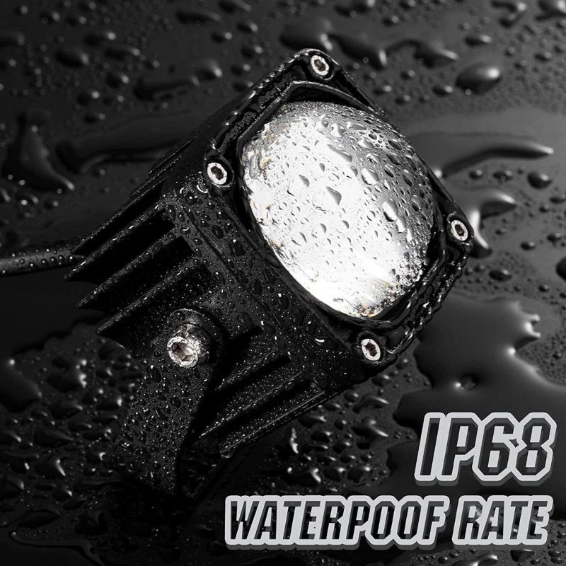 LED Work Light Bar Replacement Roof Mount Spotlight Easy Installation Offroad Divring Fog Lights for Car Truck ATV UTV