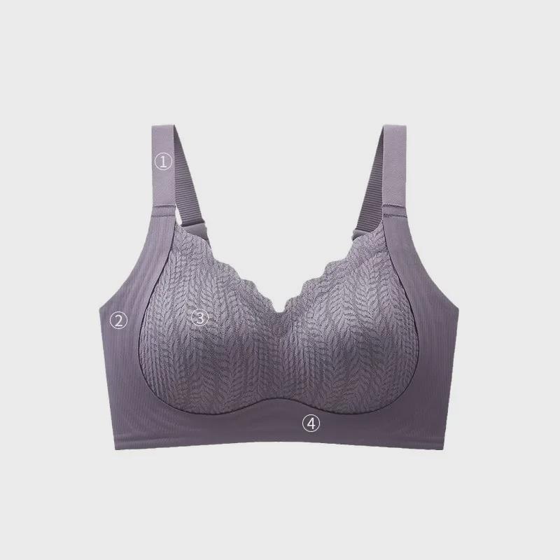 Adjustable Lifting Bra: Seamless Underwear for Women for All Breast Sizes, Prevents Sagging & Outward Expansion.