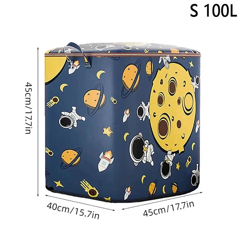 Foldable Large Capacity Storage Bag Quilt Clothes Toy Organizer