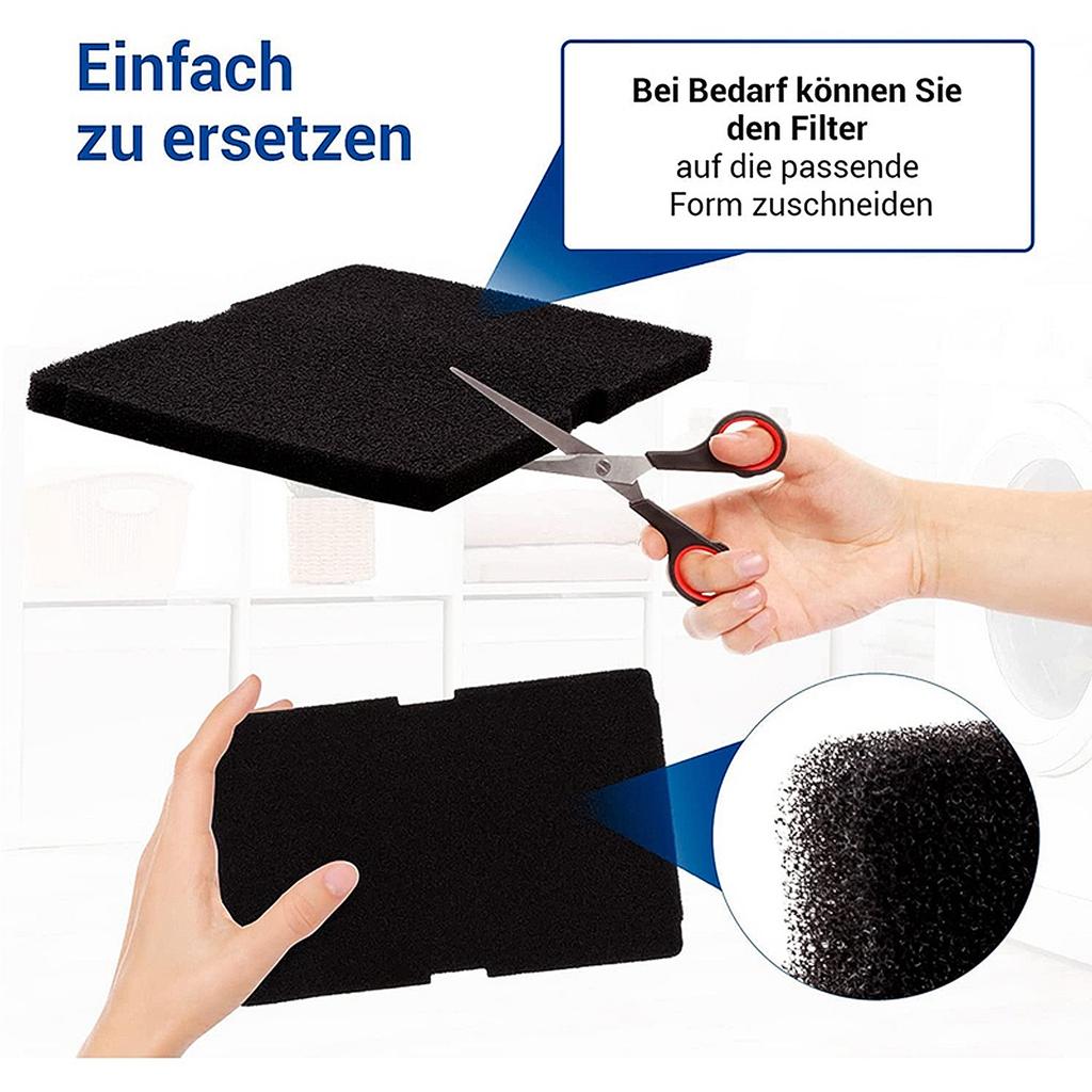10 Pcs Heat Pump Dryer Sponge Filter Dryer Evaporator Filter 2964840100 Base Filter Tumble Dryer Accessory