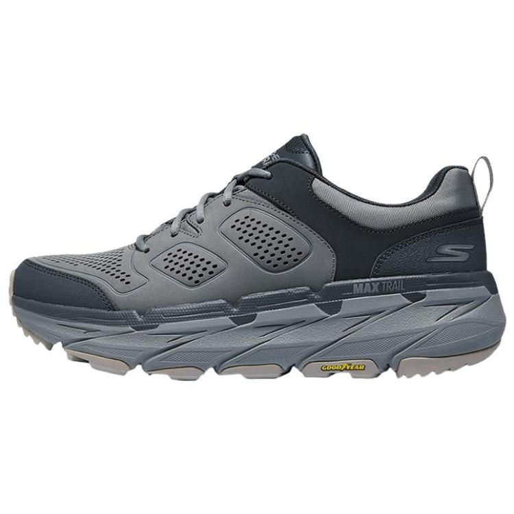 Skechers Max Cushioning Premier Sienna Trail Running Shoes Grey Black Men s 220589C-CHAR EU 41