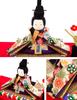 Hina Doll Ryukodo Crepe Compact Hina Doll Case Decoration Ten People Decoration Candy Red Rhinestone Acrylic Case Water Cherry Color 2.Flowing