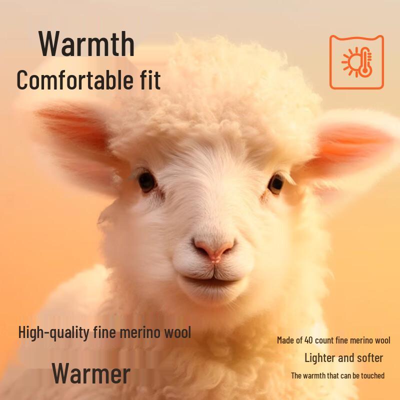 MiiOW Men's Seamless Modal Boxer Briefs with 6% Wool (3-Pack)