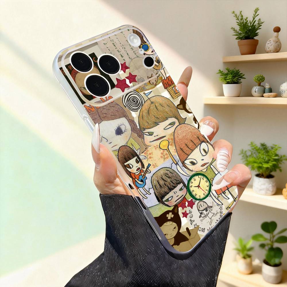 Y-Yoshitomos Art N-Nara Cute For iPhone 11,12,13,14,15,16,17,Pro,Max,Plus,Mini,SE4,E Phone Case With Magsafe Wireless iPhone17
