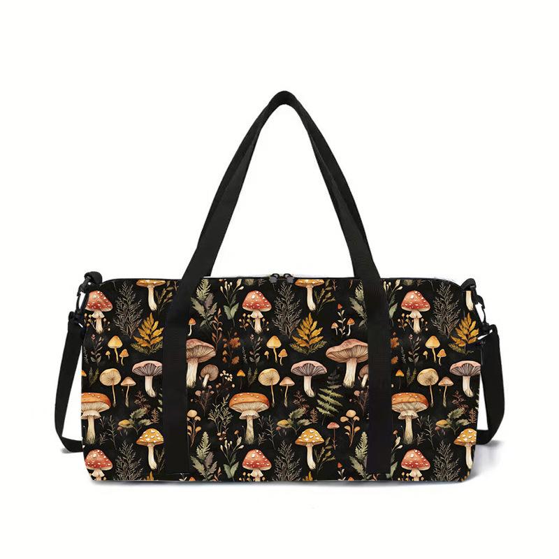 Cat And Sunflower Outdoor Travel Bag Luggage Storage Bag Large Capacity Travel Bag Clothing Storage Bag