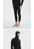 Herren 3mm Neopren Ganzkörper-Neoprenanzug, Rückenreißverschluss, Warm für Schnorcheln & Wintertauchen