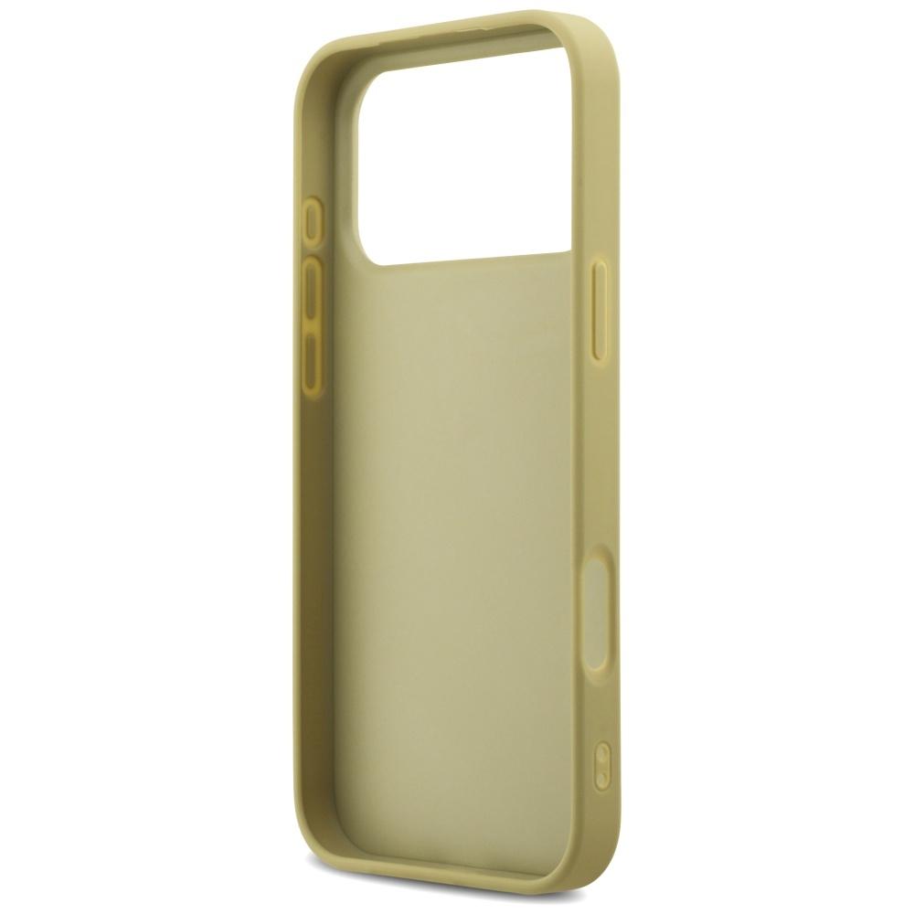 Guess Fixed Glitter Big 4G case for iPhone 17 Pro Max gold