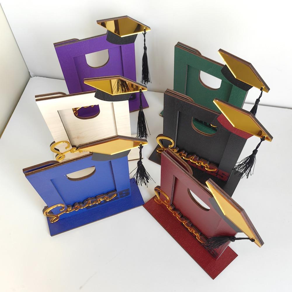 Graduation Season Wooden Picture Frame Stand Festival Picture Display Stand  Beginning of School