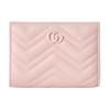 GG Marmont Quilted V Pattern Leather Wallet Women Wallet Pink 773427-AAF9K-5734