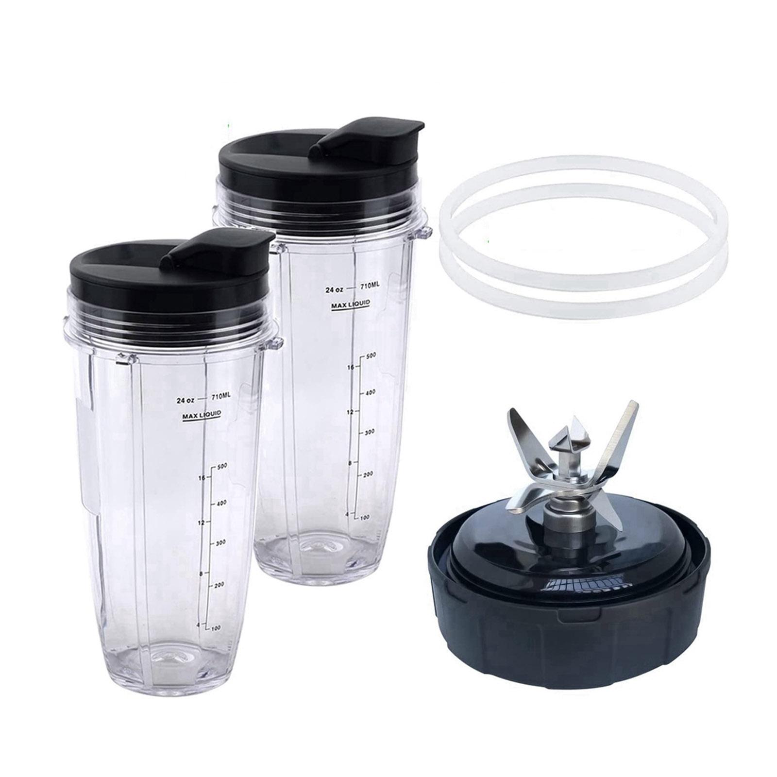 

Чаша для соковыжималки-миксера с крышкой и резиновой прокладкой для BL641 BL2012 BL2013 BL480 BL480D BL481 BL482 BL486CO BL487 Лезвие блендера 24 унции