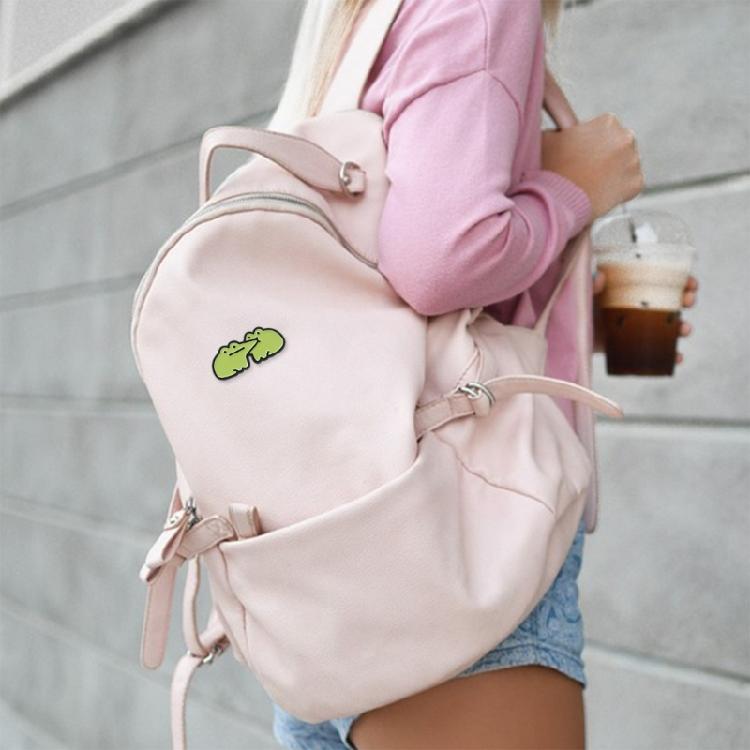 Playful Frogs Brooch Lapel Pin Charming Frogs Brooch Pin for Backpacks and Apparel Unique Gift for Friend and Family