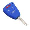 Silikonový obal na klíč od auta, držák pouzdra pro Jeep Compass Grand Cherokee Commande pro Chrysler 300 Aspen pro Dodge Dakota Durango