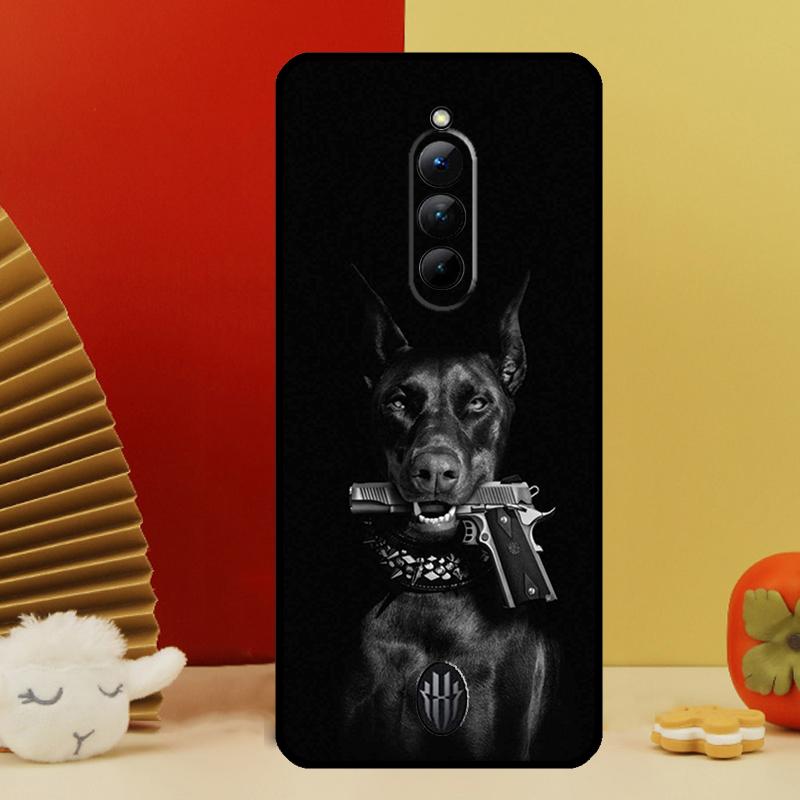 

Dachshund Doberman Dog Case For Nubia Red Magic 10 9 8 Pro Plus 6 7 6S 7S Pro 5G 6R RedMagic 8S 9S Pro Plus Cover Red Magic 6s