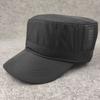 Summer solid color deepened, increased flat-top mesh hat casual fashion simple light board without decoration wide brim breathable men and women tide