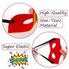 9Pcs Superhero Felt Masks for Kids Superhero Masks with Elastic Rope Party Cosplay Favors Masks for