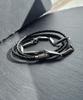 Volksvagen Watch Natural Leather Twist Bracelet And Surgical Steel Knot Bracelet Layered Size Selection Available