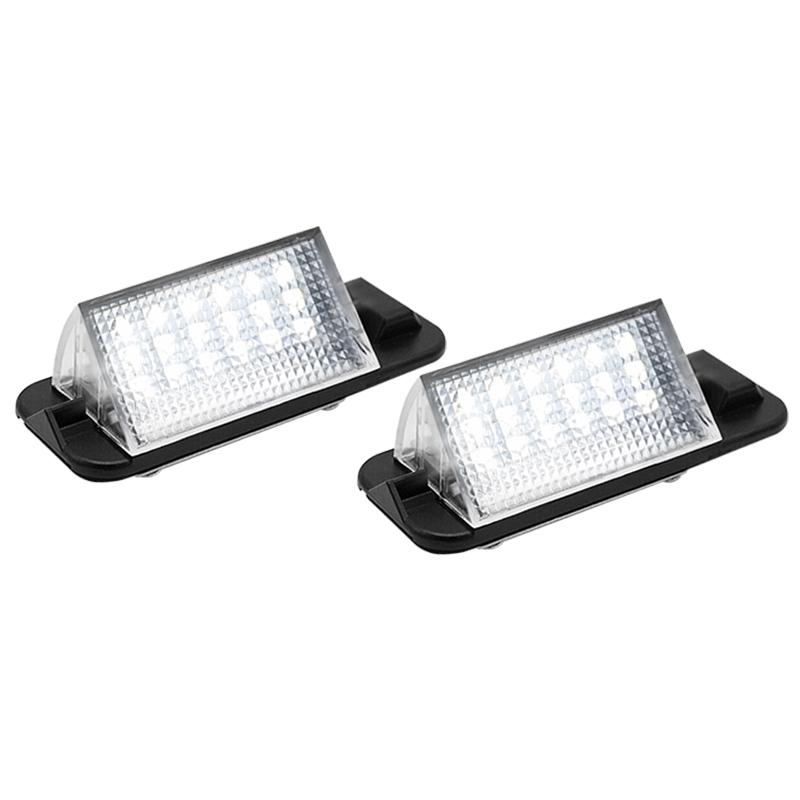 2Pcs For BMW 3-series E36 318i 318is 318ti 320i 323i 325i 325is 328i 328is M3 1992-1998 White LED Number License Plate Light