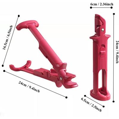 Two-in-one Anti-scald Dish Holder with Anti-slip Handle, Can Hold Dishes, Steamers and Plates, Suitable for Microwave Ovens, Ove