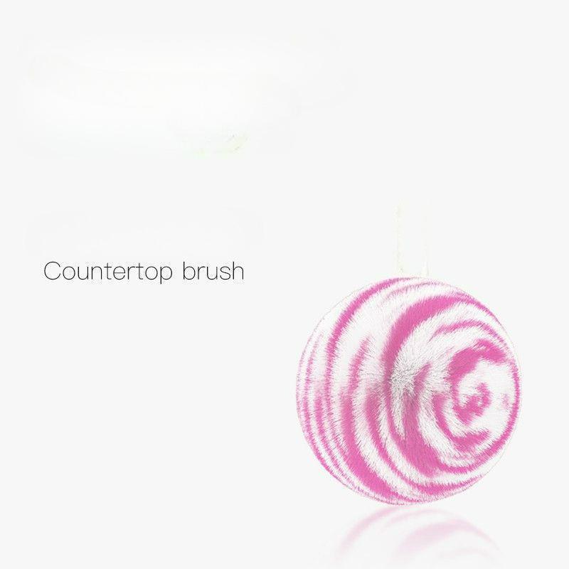 

Bathroom Cleaning Ball Sink Brush Toilet Bathtub Brush Countertop Wash Basin Wash Table Cleaning Ball рожевий