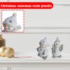 Christmas Snowman Resin Ornaments Perfect Choice For Home Decoration