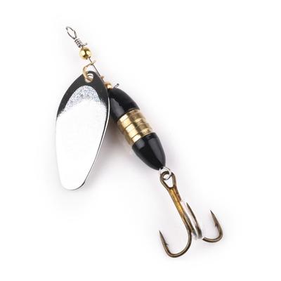 5pcs Spinner Fishing Lures Metal With Treble Hooks Bass Bait 18g Fishing Spoons Spinner Pesca