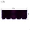Luxurious Velvet Upright Piano Top Cover with Elegant Tassel Embellishments
