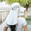 Wide Brim Bucket Hat Anti-UV Mountaineering Caps Large Fisherman Hat  Man