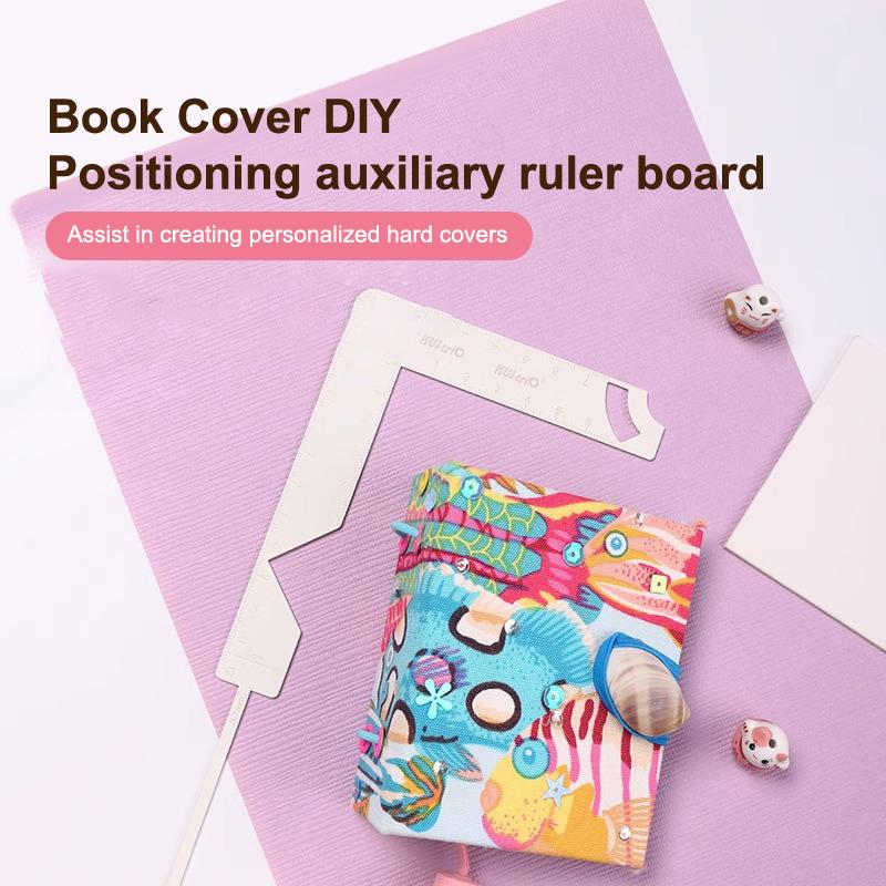 Book Cover Guide Metal Tool Multifunctional 5 In 1 Making Album Shell Guide Ruler Diy Book Binding Cover