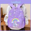 Basic Design Trendy Kids Backpack In Soft Colors Ideal For School And Use Everyday